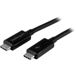 StarTech.com 1m (3.3ft) Thunderbolt 3 Cable, 20Gbps, 100W Pd, 4K Video, Thunderbolt-Certified, Compatible W/ TB4/USB 3.2/DisplayPort - 1m (3.3ft) Passive Thunderbolt 3 Cable - Delivers Consistent 20 Gbps Performance - Compatible With TB4, USB4/USB-C - 4K