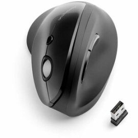Pro Fit Ergo Vertical Wireless Mouse Black 6 Buttons Dpi (800/1000/1200/1600) With Nano USB Receiver Up To 20mt (65ft) K75501WW