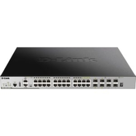D-Link Dgs-3630 Dgs-3630-28Pc 20 Ports Manageable Layer 3 Switch - 3 Layer Supported - Modular - 4 Sfp Slots - Twisted Pair, Optical Fiber - Rack-mountable DGS-3630-28PC