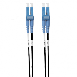 4 Cabling 0.5M Singlemode Fibre Optic Cable: Black (Fl.Os2Lclc05Mbl)