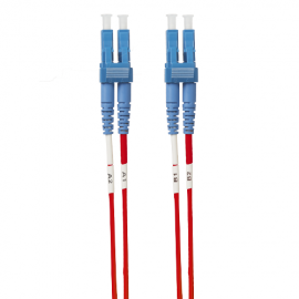 4 Cabling 5M Singlemode Fibre Optic Cable: Red (Fl.Os2Lclc5Mr)