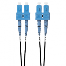 4 Cabling 5M Singlemode Fibre Optic Cable: Black (Fl.Os2Scsc5Mbl)