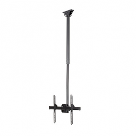 STARTECH.COM CEILING TV MOUNT - 3.5' TO 5' POLE - FOR 32" TO 75" TVS 5 YR FLATPNLCEIL
