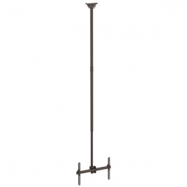 Startech High Ceiling Tv Mount - 8.2 To 9.8ft Long Pole - Tv Ceiling Mount - Full Motion Tv Mount
