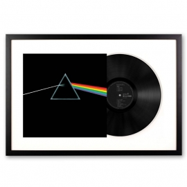 Framed Pink Floyd the Dark Side of The Moon Vinyl Album Art