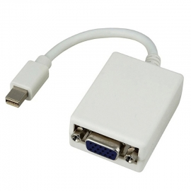 8Ware Mini DisplayPort DP 20-pin To VGA 15-pin 20cm Male To Female Adapter Cable Gc-mdpvga