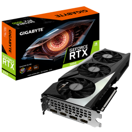 Gigabyte NVIDIA GeForce RTX 3050/REV 1.0, PCI-E 4.0 x8/8 GB GDDR6/128 bit DP*2/HDMI*2 GV-N3050GAMING OC-8GD 1.0
