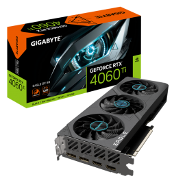 GIGABYTE RTX 4060 TI GPU, PCIe16, DP(2), HDMI(2), 8GB GDDR6, EAGLE OC, 3YR