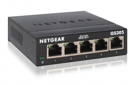 NETGEAR SOHO 5-port Gigabit Unmanaged Switch (GS305-300AUS)
