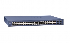 Netgear Switch Managed: 48-port Prosafe Gigabit Smart Gs748t-500ajs