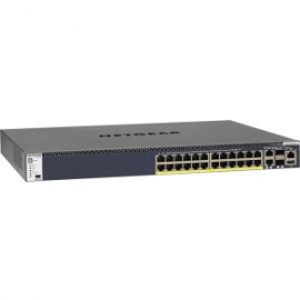 Netgear M4300-28g-poe+ 24-port Fully Managed Stackable Layer 3 Poe+ Switch (24 X 1g Ports