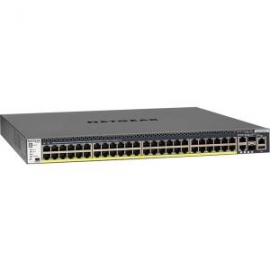 Netgear M4300-52g-poe+ 48-port Fully Managed Stackable Layer 3 Poe+ Switch (48 X 1g Ports