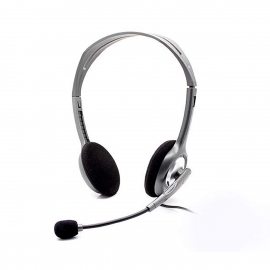 Logitech 981-000459: Logitech H110 Stereo Headset Loghsth110