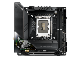 Asus ROG STRIX Z690-I GAMING WIFI Intel Z690 LGA 1700 ITX motherboard with PCIe 5.0, 10+1 power stages, Two-Way AI Noise Cancelation