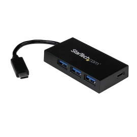 STARTECH.COM 4 PORT USB-C HUB, USB-C(1), USB(3), 2YR (HB30C3A1CFB)