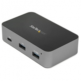 STARTECH.COM 3 PORT USB-C HUB, USB-C(1), USB(2), RJ45, DC, 2YR HB31C2A1CGS