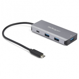 STARTECH.COM 4 PORT USB-C HUB, USB-C(3), USB(1), 2YR  HB31C3A1CB