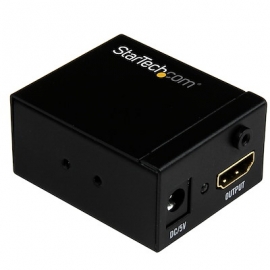 STARTECH.COM HDMI SIGNAL BOOSTER - HDMI EXTENDER AMPLIFIER - 35M - 1080P 2 YR HDBOOST