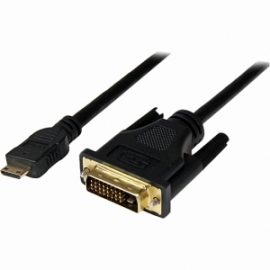 Startech 2m Mini Hdmi To Dvi-d Cable - M/ M - 2 Meter Mini Hdmi To Dvi Cable - 19 Pin Hdmi (c)