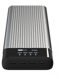Targus Hyper HyperJuice 27,000 mAh 245W USB-C Battery Power Bank - HJ245B