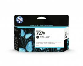 HP 727B 130ML PHOTO BLACK DESIGNJET INK - T920 / T930 / T1500 / T1530 / T2500 / T2530 3WX14A