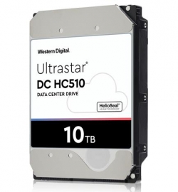 Western Digital Enterprise 3.5": 10TB Ultrastar HC510(He10) Helium Platform Data Center Drive, 512e Format, SATA 6Gb/s, 256MB, 7200RPM (0F27606)