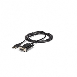 STARTECH.COM USB TO RS232 DB9 SERIAL ADAPTER, M TO M, 1.8M, NULL MODEM, FTDI, 2YR ICUSB232FTN