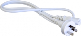 4cabling Iec C13 Power Cord 10a 5m White K9-5mtw