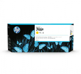 HP 746B 300ML YELLOW DESIGNJET INK - Z6 / Z9  3WX38A
