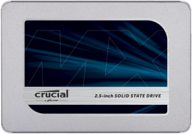 Crucial MX500 4TB 3D NAND SATA 6Gbps 2.5" SSD - Read up to 560MB/s, Write up to 510MB/s CT4000MX500SSD1