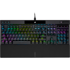 CORSAIR K70 RGB PRO Mechanical Gaming Keyboard, Backlit RGB LED, CHERRY MX Red, Black, Black PBT Keycaps CH-9109410-NA(K70_PRO_RED)