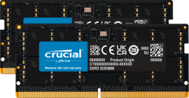 CRUCIAL 64GB KIT (2X32GB) DDR5 NOTEBOOK MEMORY, PC5-38400, 4800MHz, CL40, 1.1v, LIFE WTY [CT2K32G48C40S5]