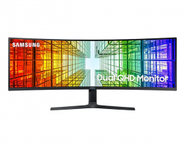 Samsung 49" S9 Ultra-Wide Curved QLED DQHD Monitor / 1800R CURVED / VA / 5MS / UP TO 120HZ / 5120X1440 / 32:9 / LS49A950UIEXXY