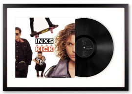 Vinyl Album Art Framed INXS Kick - UM-3777896-FD