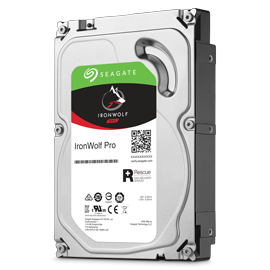 SEAGATE IRONWOLF PRO 8TB ENT NAS HDD 3.5in INTERNAL SATA 6GB/S 7200RPM ST8000NT001