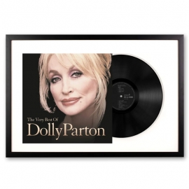 Framed Dolly Parton the Very Best of Dolly Parton Vinyl Album Art SM-19439751631-FD