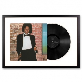 Framed Michael Jackson Off the Wall Vinyl Album Art SM-88875189421-FD