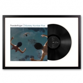Framed Powderfinger Odyssey Number Five - Vinyl Album Art UM-882306-FD