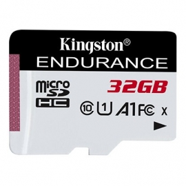 Kingston 32GB microSDHC Endurance 95R/30W C10 A1 UHS-I Card Only SDCE/32GB