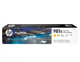 Hp 981x Yellow Original Pagewide Cartridge L0r11a