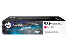Hp 981y Magenta Original Pagewide Cartridge L0r14a