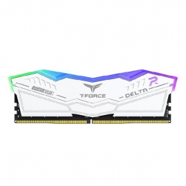 TEAM GROUP T-FORCE DELTA DDR5 DESKTOP RAM WHITE RGB UD-D5 16GBx2 6400 CL40-40-40-84 1.35V FF4D532G6400HC40BDC01