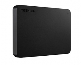Toshiba Hdd 2.5" External Usb3 1tb Canvio Basic A1 (black) 3 Year Warranty Hdtb410ak3aa