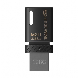 TEAM M211 OTG USB3.2 Dual Head USB Drive 128GB TM2113128GB01
