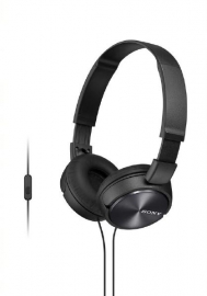 SONY ZX310AP Folding Headphones (Black) MDRZX310APB