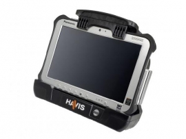 Havis FZ-G1 docking station with Port Rep, Dual pass Through Antenna &amp; Key Lock (DS-PAN-721-2)