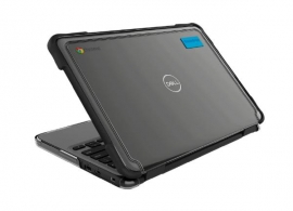 Gumdrop SlimTech for Dell Chromebook 3100 (Clamshell) - Designed for: Dell 3100 Clamshell Chromebook (Touch and Non-Touch version) 06D000