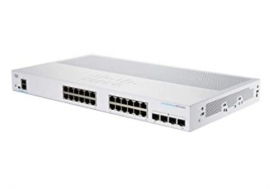 Cisco 24 x 10/100/1000 ports with 195W power budget CBS220-24P-4G-AU