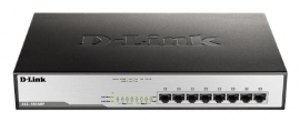 D-link Dgs-1008mp 8-port Gigabit Poe Unmanaged Switch With 140w Poe Budget Dgs-1008mp