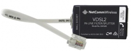 Netcomm Em1690b Xdsl In-line Splitter/filter Australian Certified Used By Nbn Em1690b